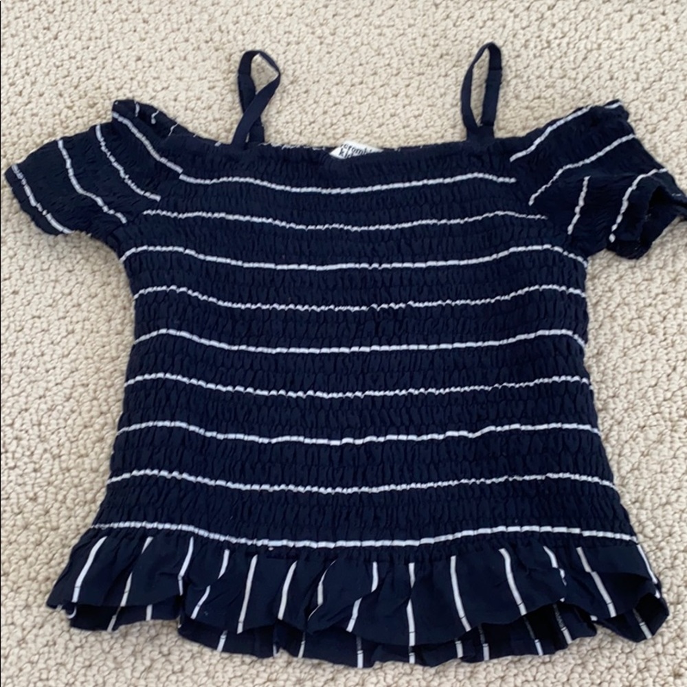 kids off the shoulder top